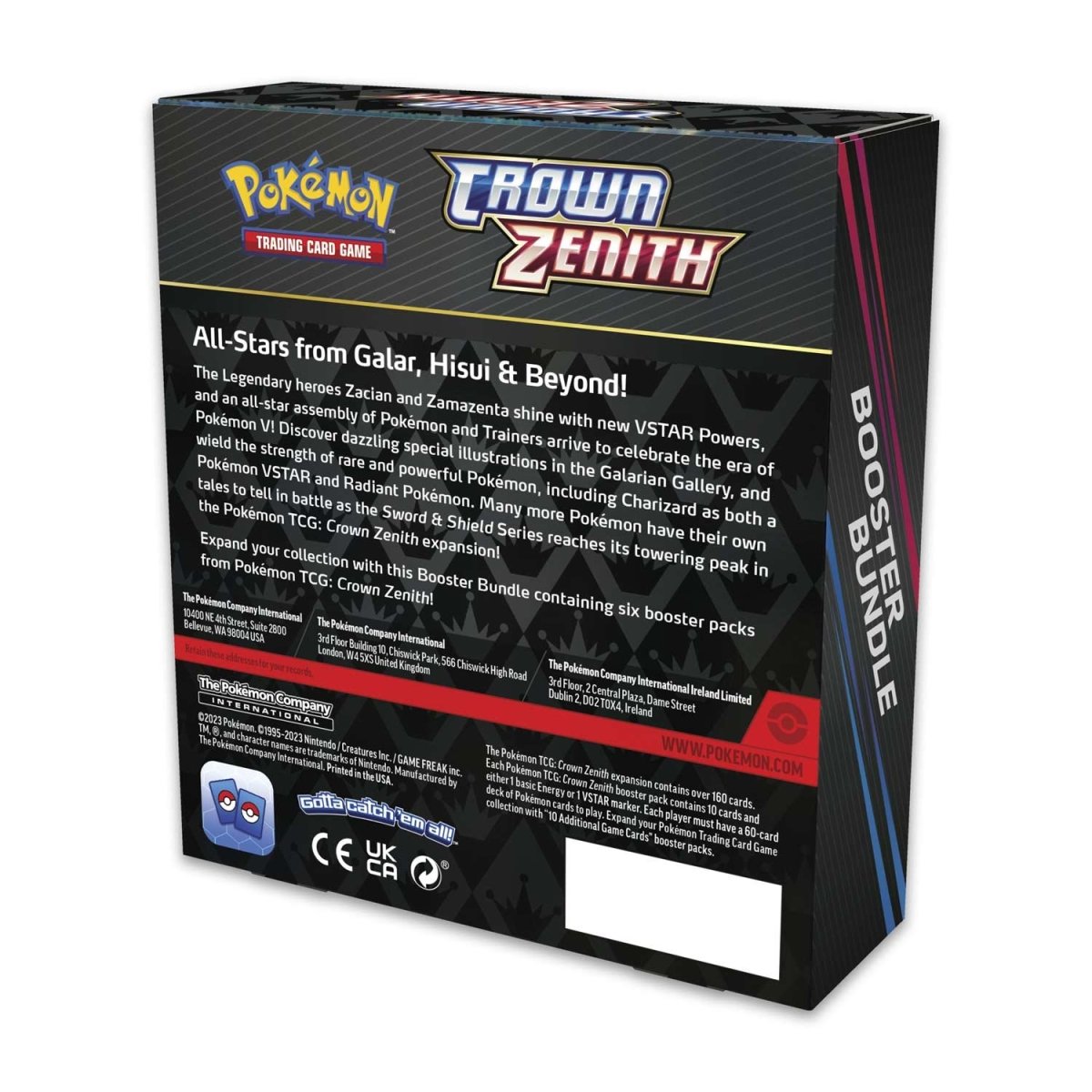 Pokemon TCG: Sword & Shield - Crown Zenith - Booster Bundle